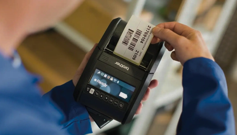 impresora de etiquetas portatil-inventarios_tickets bluetooth-TECFLEX